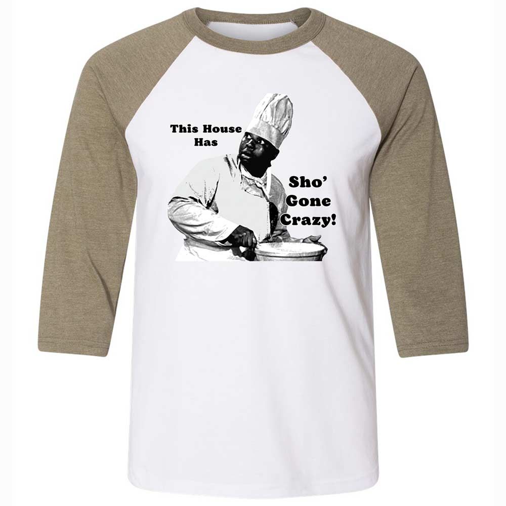 Unisex 3/4 Baseball Tee - W4GHLUBT - White/Heather Olive - 4