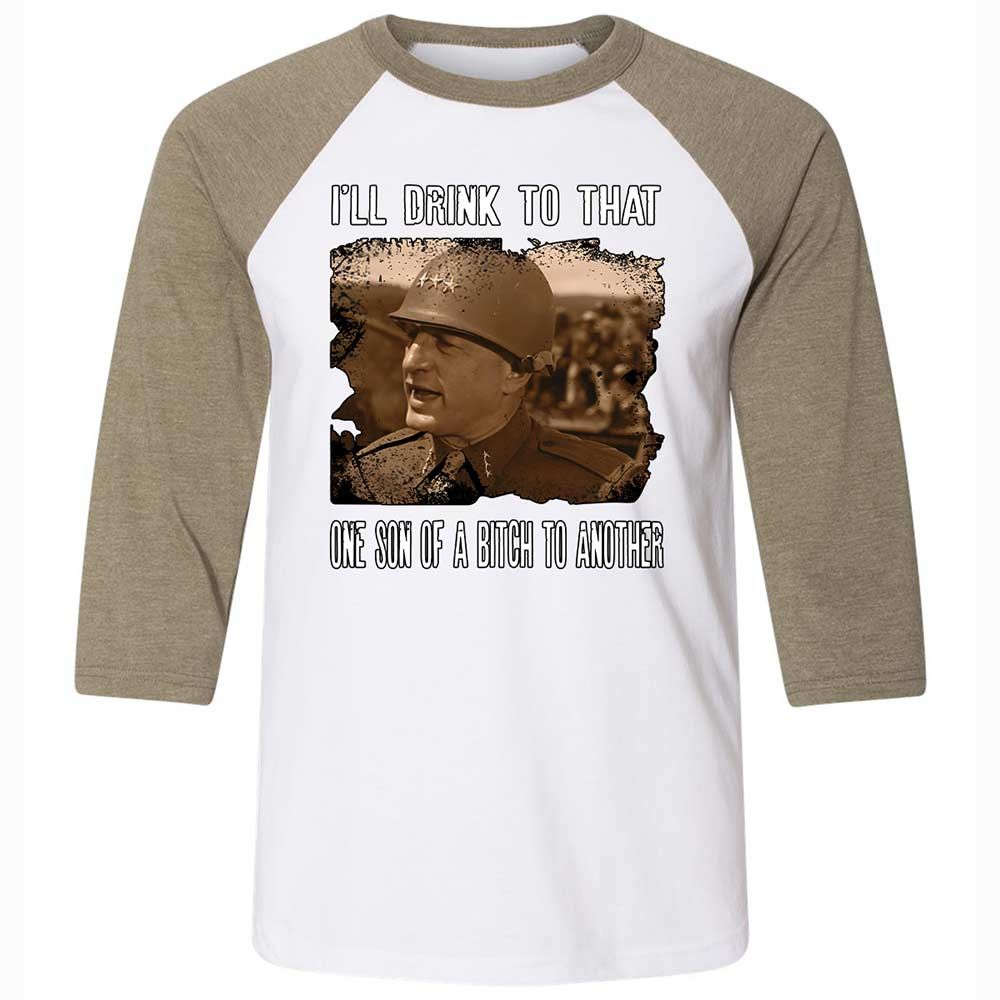 Unisex 3/4 Baseball Tee - N9WQAD78 - White/Heather Olive - 4