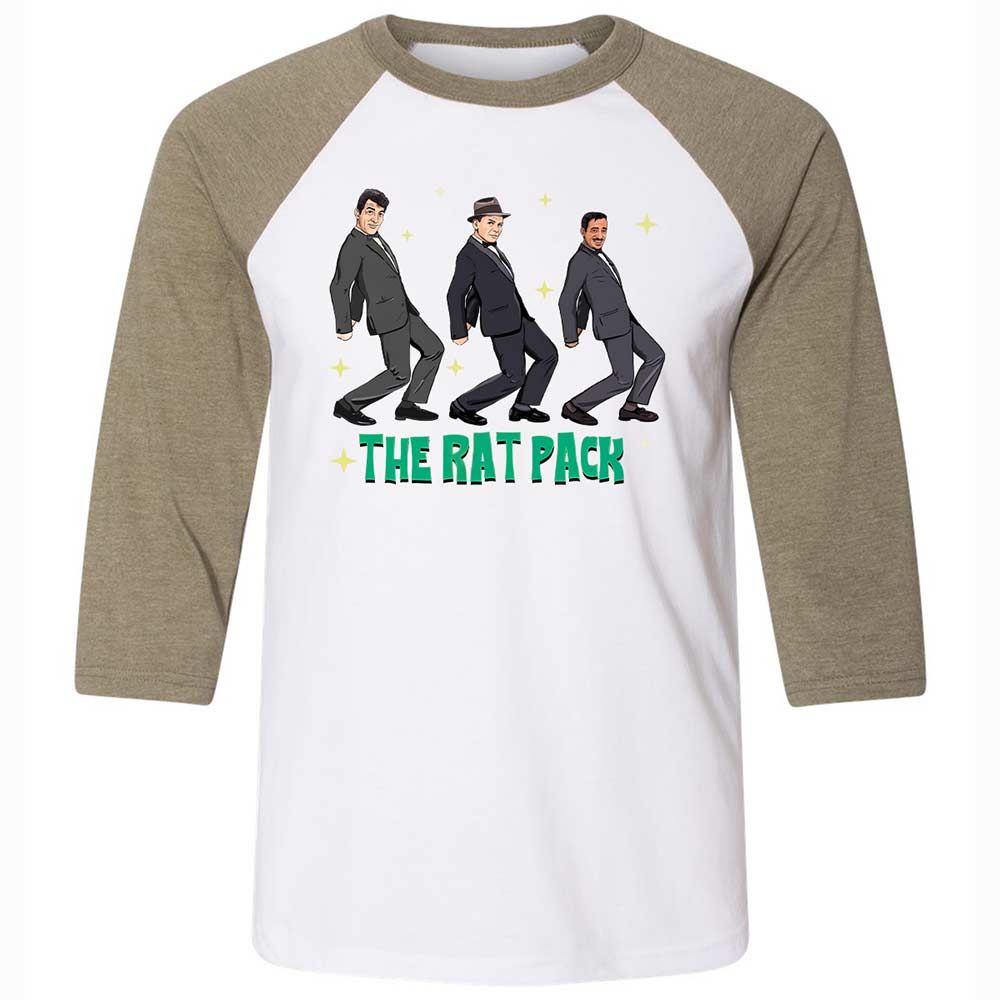 Unisex 3/4 Baseball Tee - 7QCJ13AR - White/Heather Olive - 4