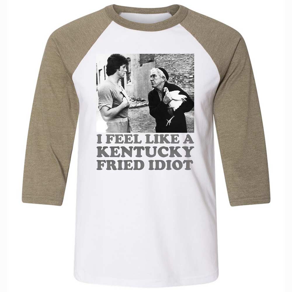 Unisex 3/4 Baseball Tee - FCRSN2D1 - White/Heather Olive - 4