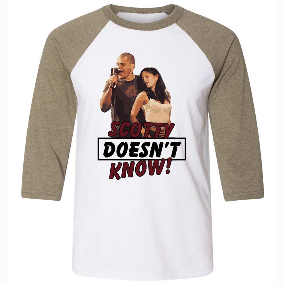 He Doesn't Know - White/Heather Olive - 4