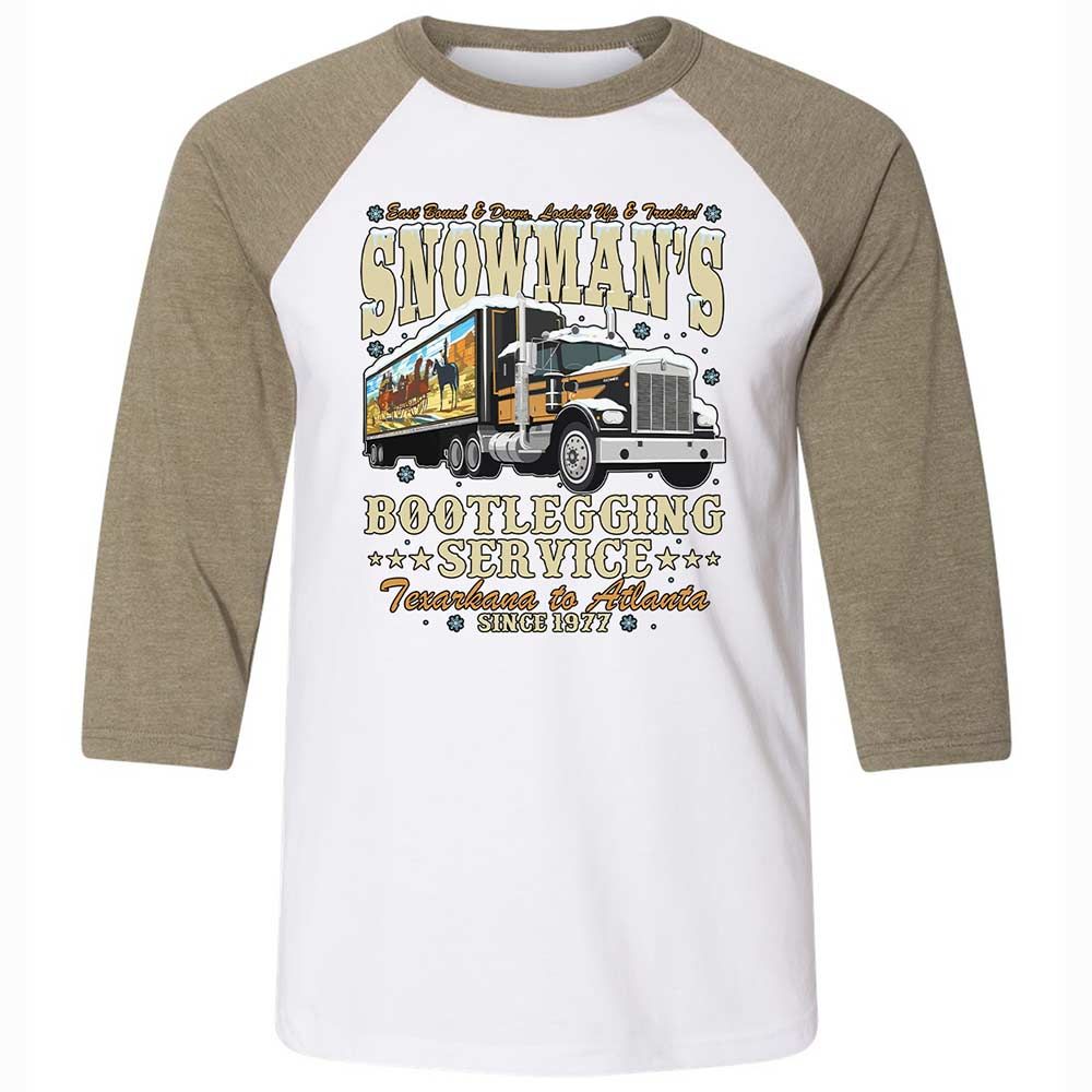 Snowman's Bootlegging Service - White/Heather Olive - 4