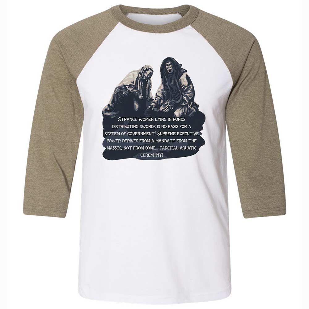 Unisex 3/4 Baseball Tee - VVCJEKRU - White/Heather Olive - 4