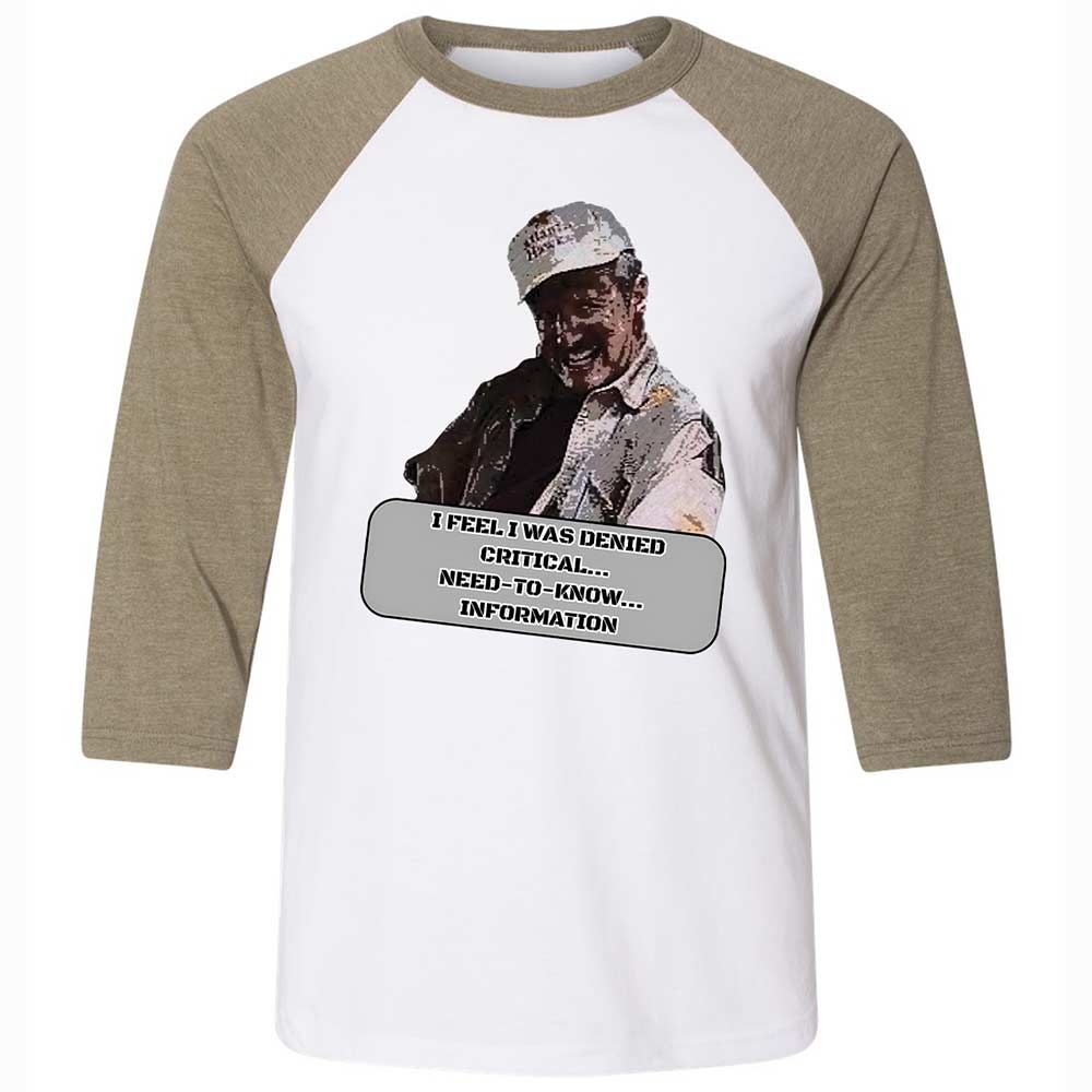 Need To Know Information - White/Heather Olive - 4
