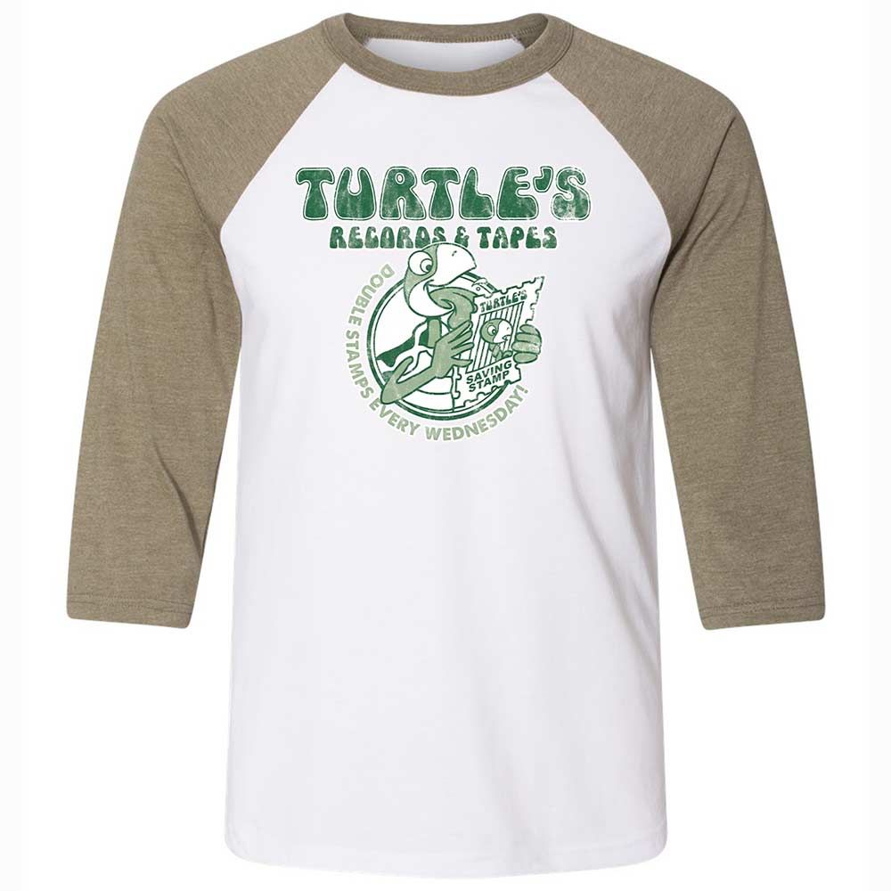 Turtle's Records and Tapes - White/Heather Olive - 4