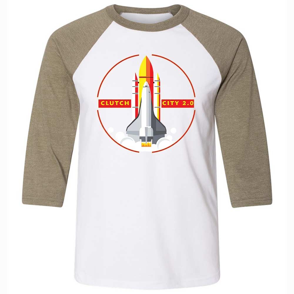 Clutch City - White/Heather Olive - 4