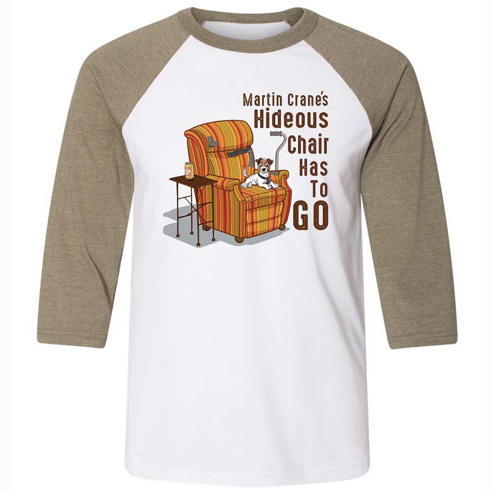 Martin Crane's Hideous Chair - White/Heather Olive - 4