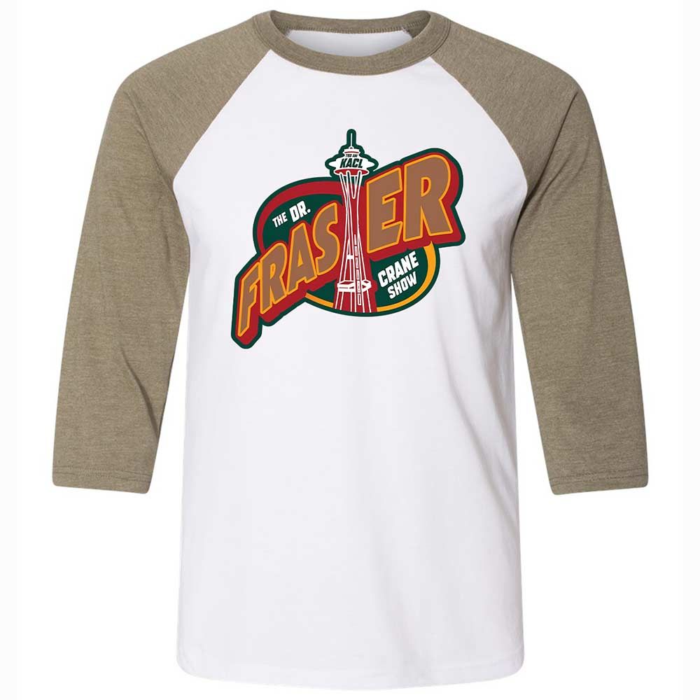 Unisex 3/4 Baseball Tee - DVMZ1VVC - White/Heather Olive - 4