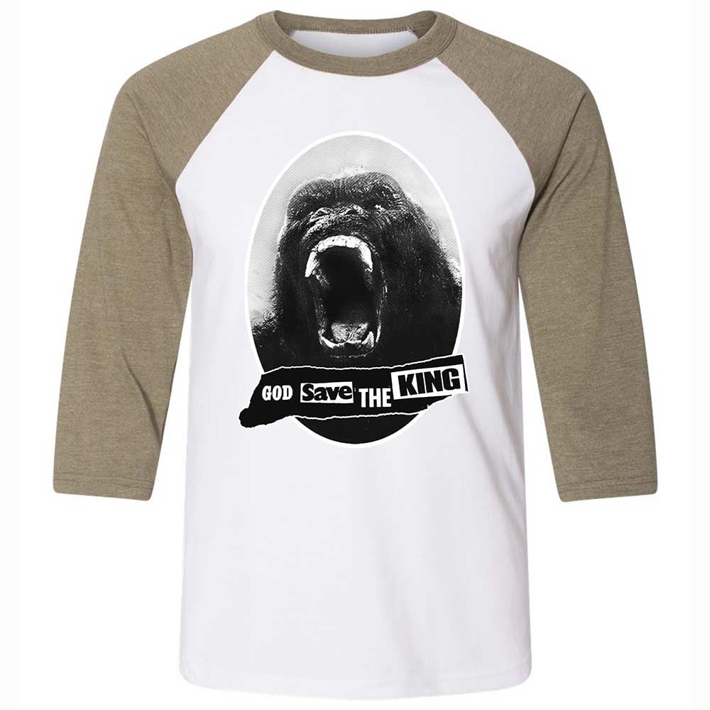 God save the King - White/Heather Olive - 4