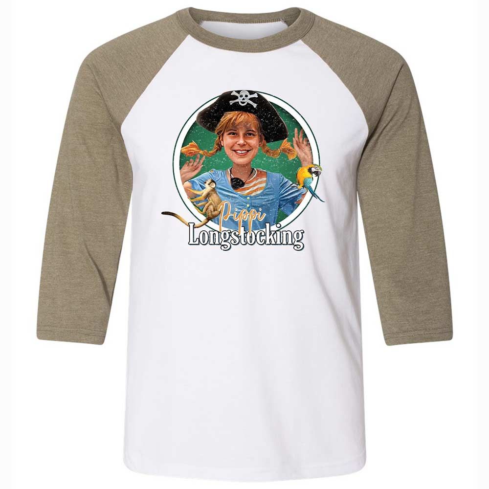 Unisex 3/4 Baseball Tee - 2JNL29P3 - White/Heather Olive - 4