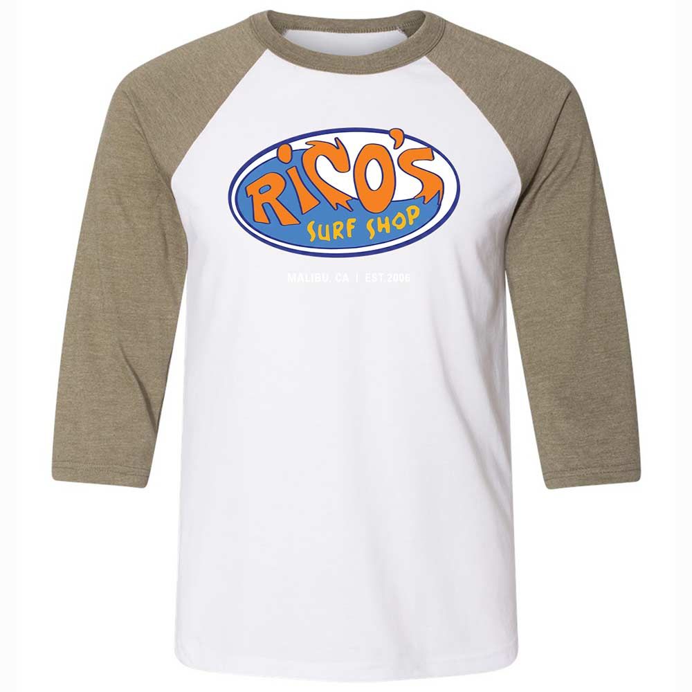 Rico's Surf Shop - White/Heather Olive - 4