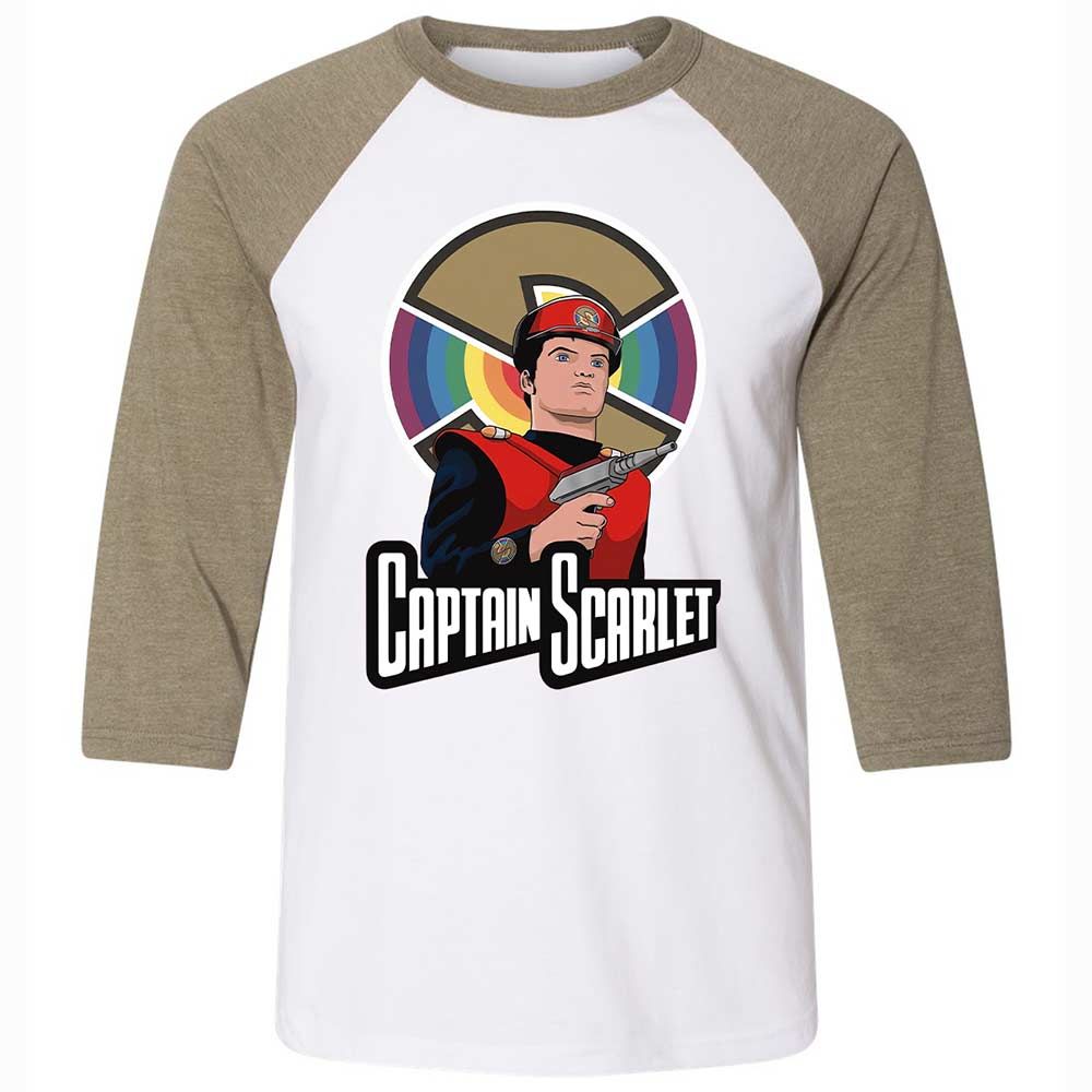 Unisex 3/4 Baseball Tee - GEY7LAFT - White/Heather Olive - 4