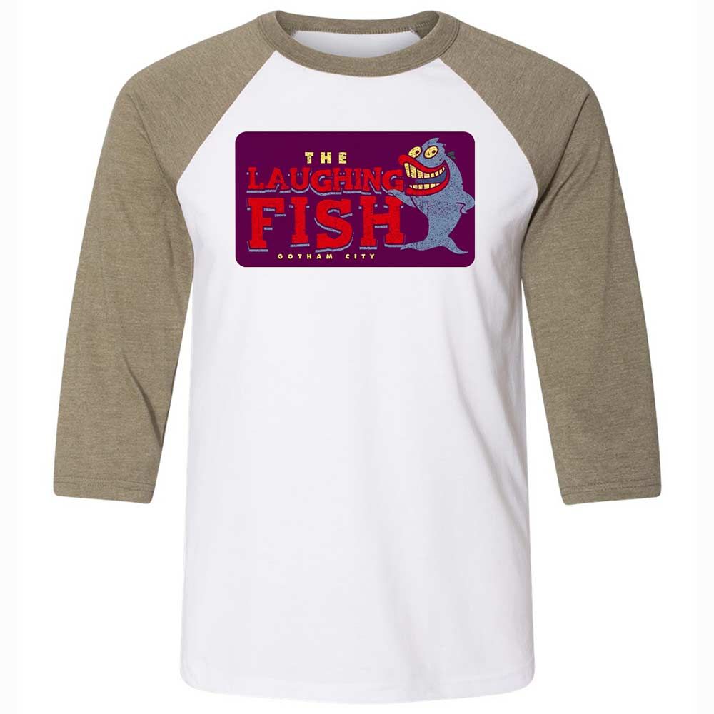 Unisex 3/4 Baseball Tee - CYB1YUKD - White/Heather Olive - 4