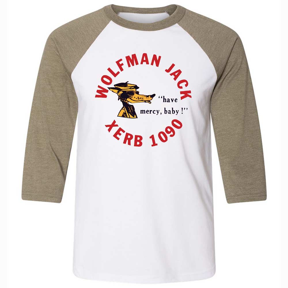 Radio Wolfman Jack - White/Heather Olive - 4