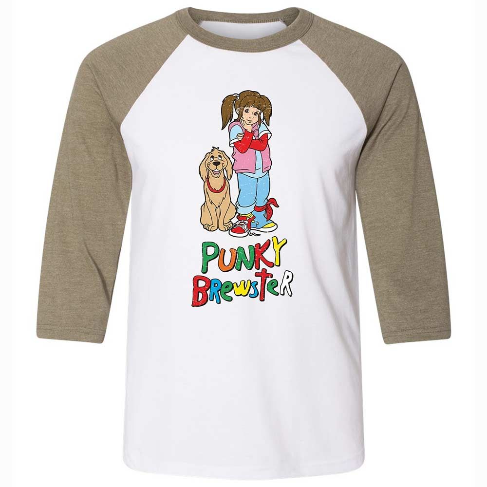 Unisex 3/4 Baseball Tee - UBW7BGW5 - White/Heather Olive - 4