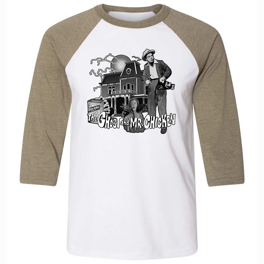 Unisex 3/4 Baseball Tee - 2Q2ZXGAW - White/Heather Olive - 4