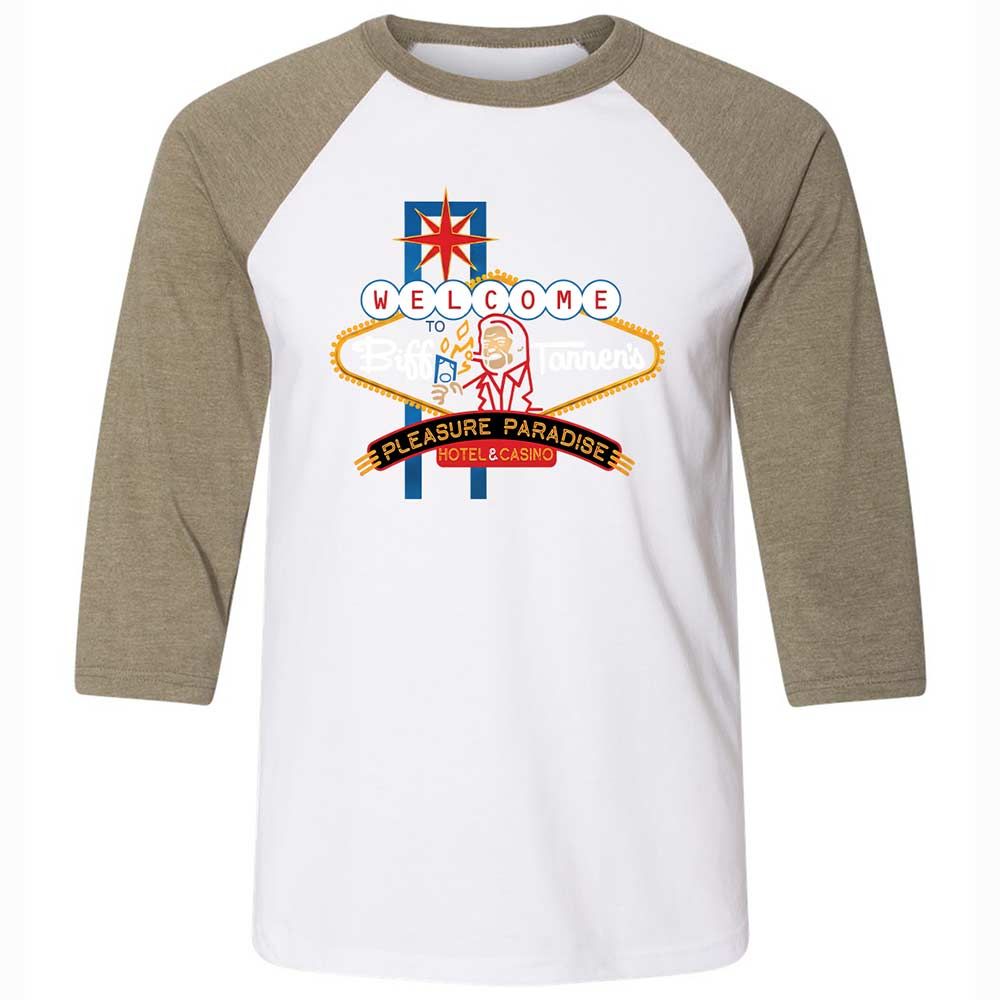 Unisex 3/4 Baseball Tee - QRGU3J8T - White/Heather Olive - 4