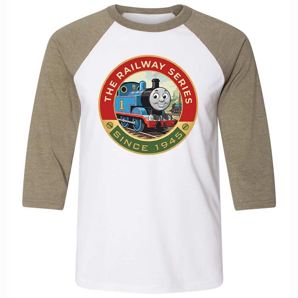 Unisex 3/4 Baseball Tee - U3GB6HL3 - White/Heather Olive - 4