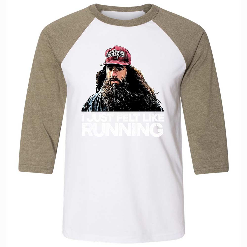 Unisex 3/4 Baseball Tee - LMJ7GV4B - White/Heather Olive - 4