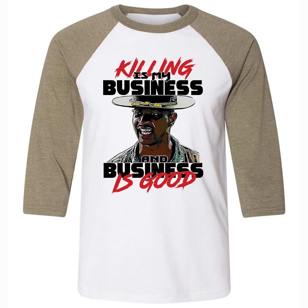 Business Is Good - White/Heather Olive - 4
