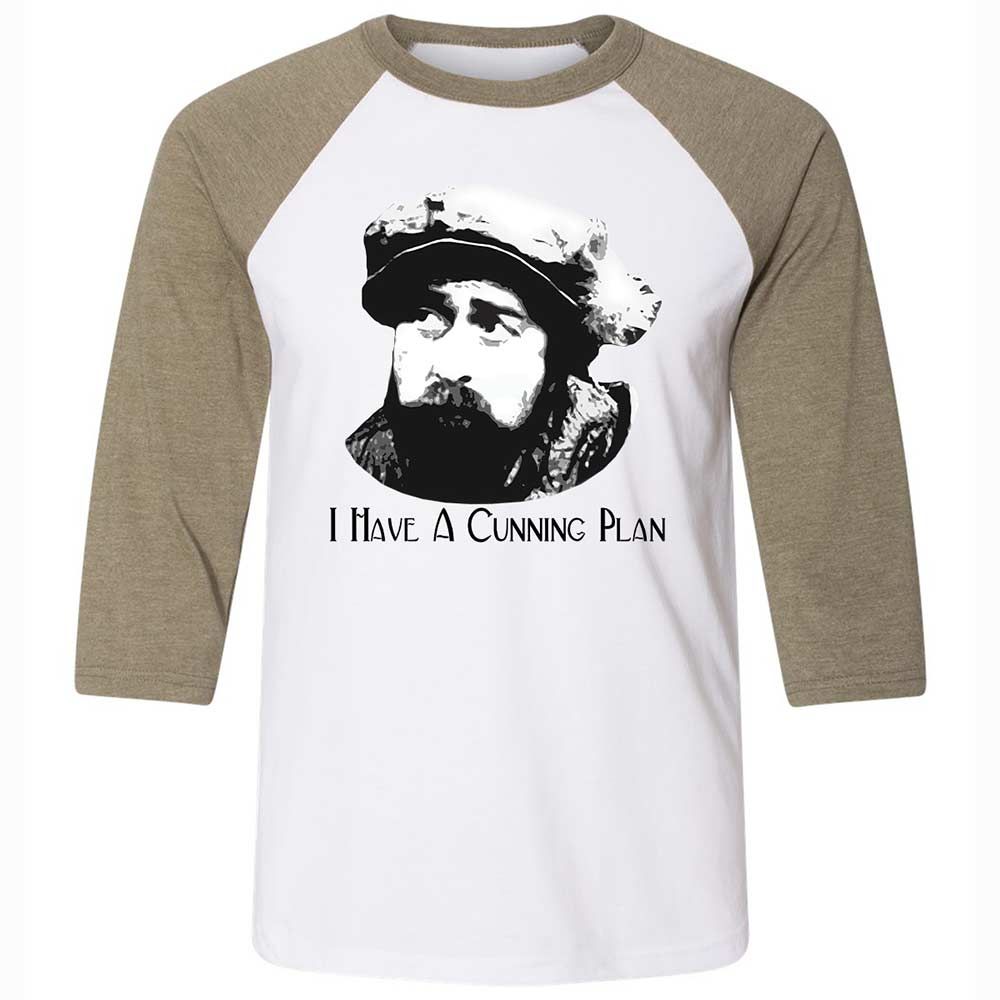 I Have A Cunning Plan - White/Heather Olive - 4