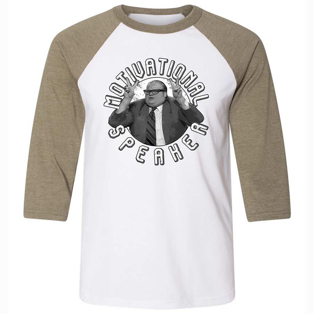 Motivational Speaker - White/Heather Olive - 4