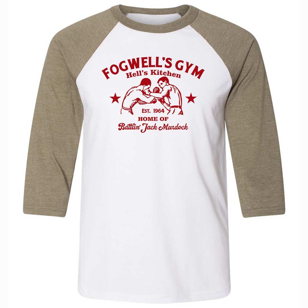 Unisex 3/4 Baseball Tee - TFUNNSLV - White/Heather Olive - 4