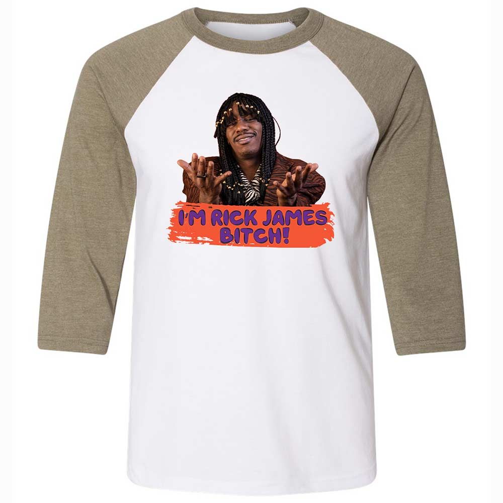 Bitch - White/Heather Olive - 4
