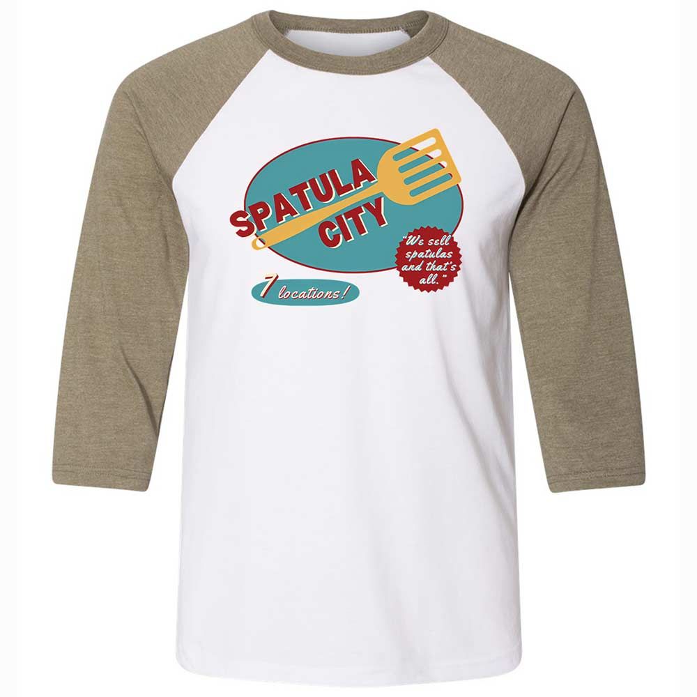 Spatula City - White/Heather Olive - 4