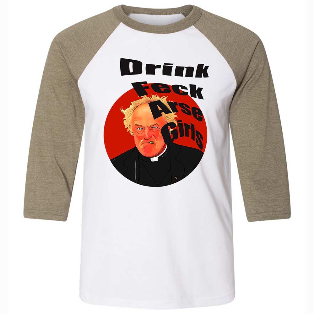 Unisex 3/4 Baseball Tee - 7FXW8DP8 - White/Heather Olive - 4
