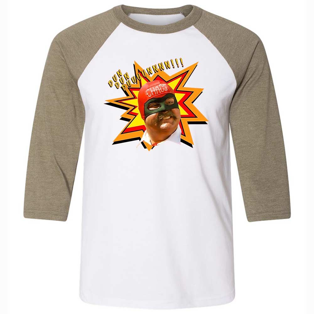 Unisex 3/4 Baseball Tee - ZL8F46ZD - White/Heather Olive - 4