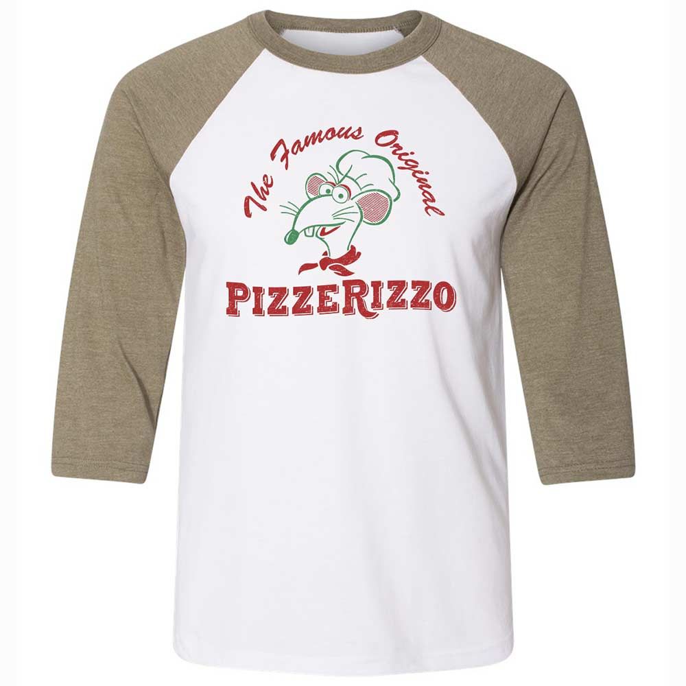 Unisex 3/4 Baseball Tee - LTVY6D3H - White/Heather Olive - 4