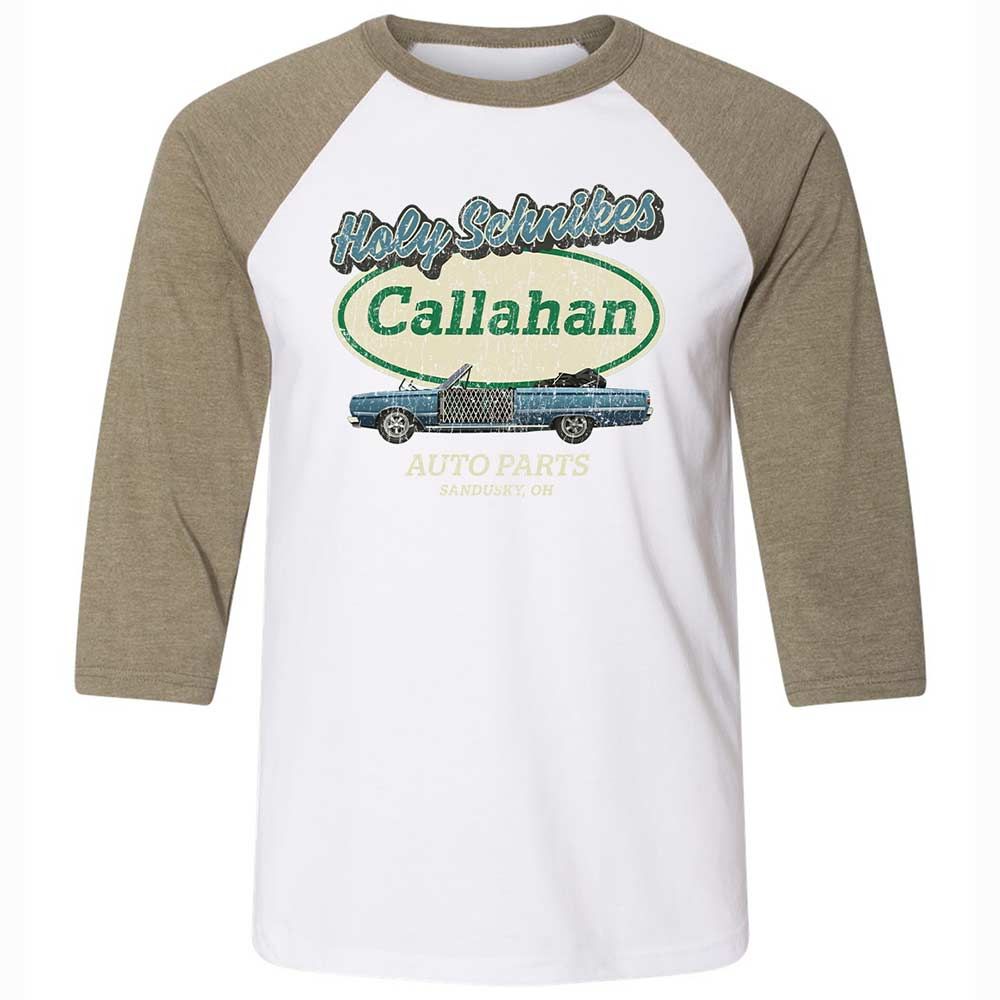 Unisex 3/4 Baseball Tee - BBW8S2XT - White/Heather Olive - 4