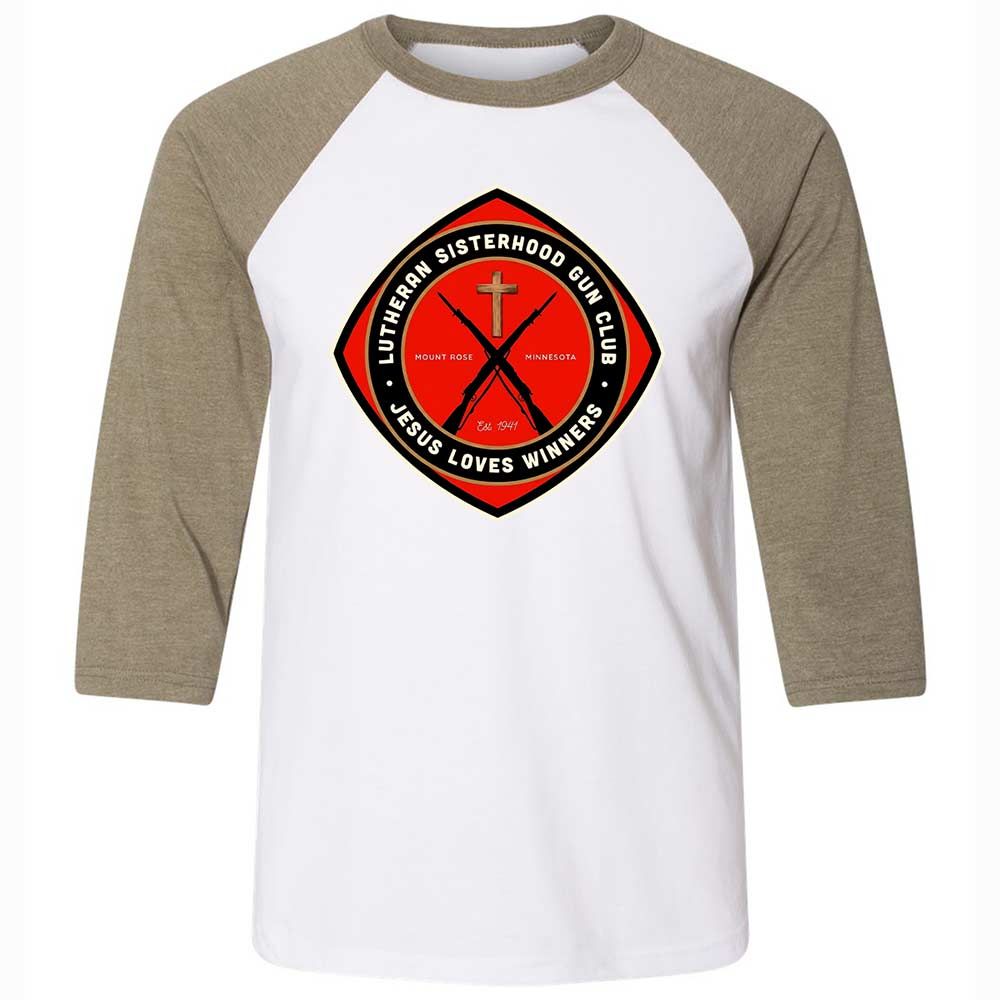 Lutheran Sisterhood Gun Club - White/Heather Olive - 4