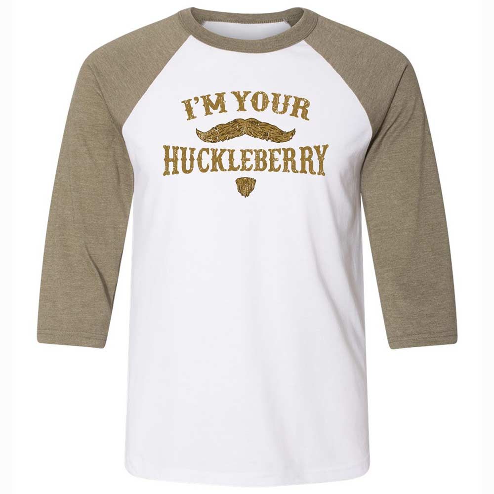Unisex 3/4 Baseball Tee - 93HW4RLK - White/Heather Olive - 4