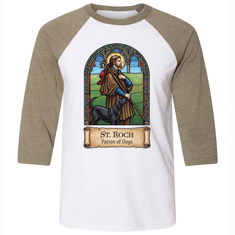 Patron of Dogs - White/Heather Olive - 4