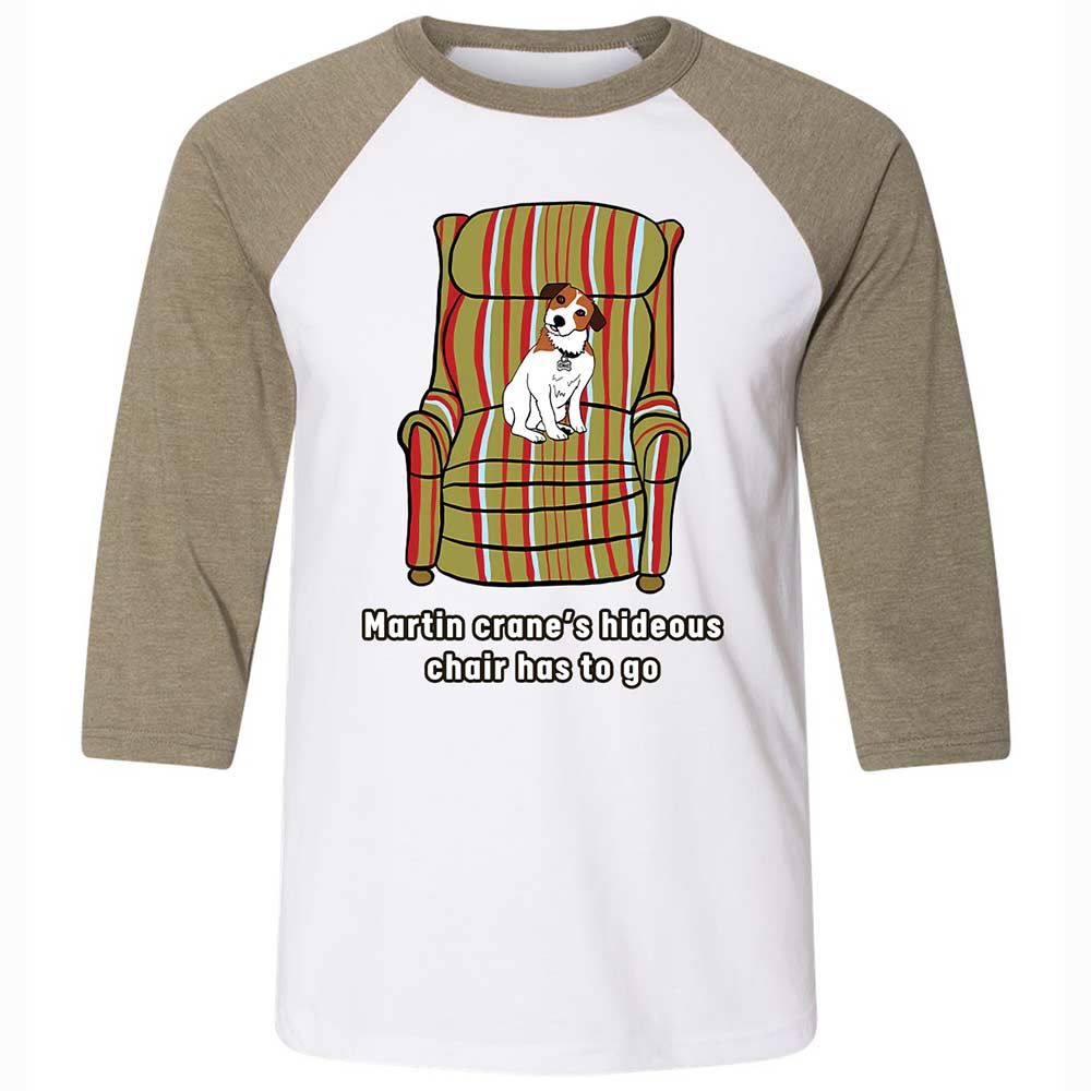 Martin crane hideous chair has to go - White/Heather Olive - 4