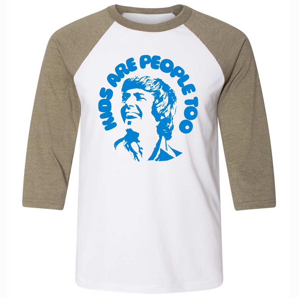 Unisex 3/4 Baseball Tee - QJU1WQFB - White/Heather Olive - 4