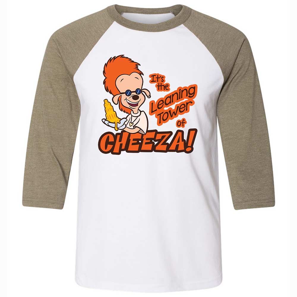Leaning Tower of Cheeza - White/Heather Olive - 4