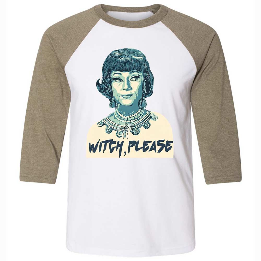 Unisex 3/4 Baseball Tee - ZHWY795B - White/Heather Olive - 4