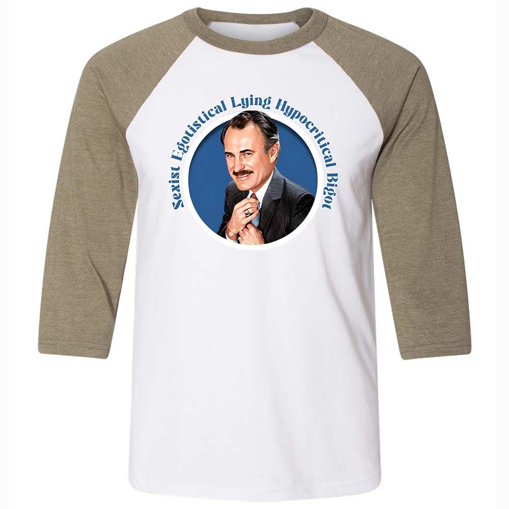 Unisex 3/4 Baseball Tee - HGT6UE5L - White/Heather Olive - 4