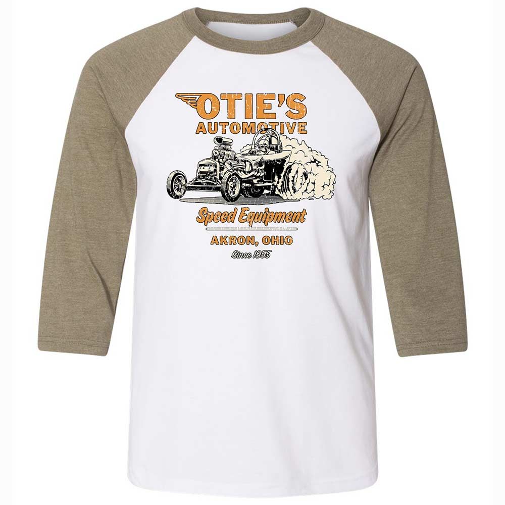 Otie's Speed Equipment - White/Heather Olive - 4