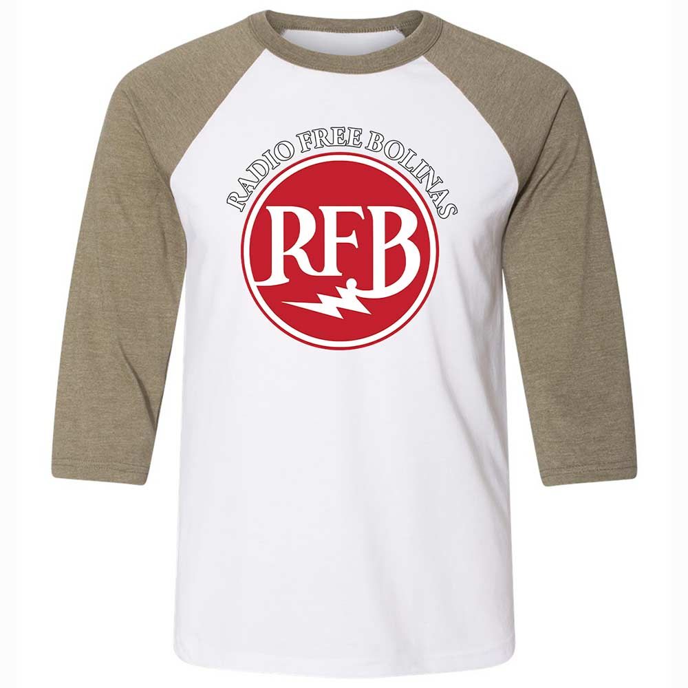 Unisex 3/4 Baseball Tee - NC93QLDX - White/Heather Olive - 4
