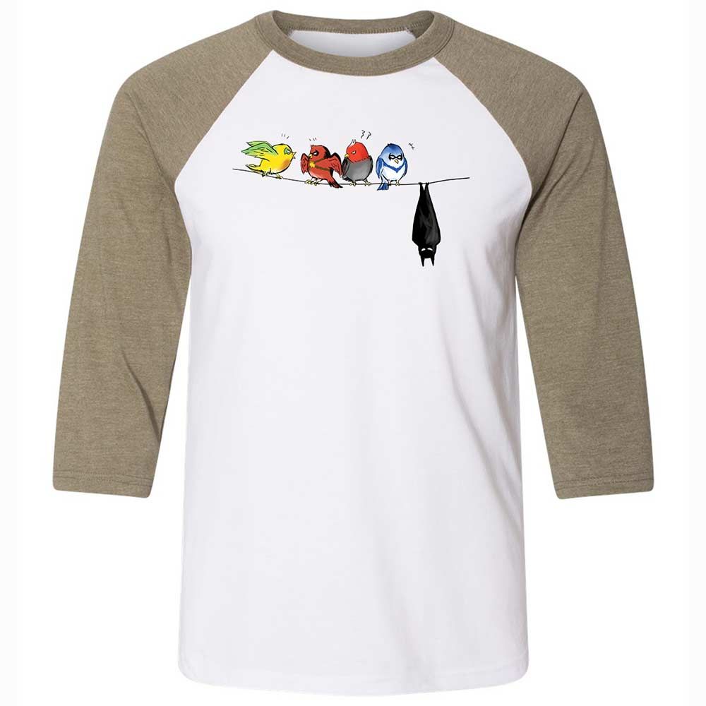 Bat Family - White/Heather Olive - 4