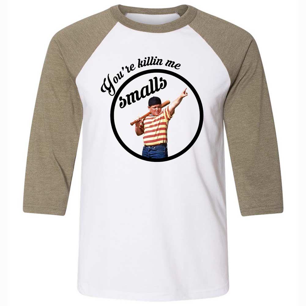 You’re killing me, Smalls - White/Heather Olive - 4