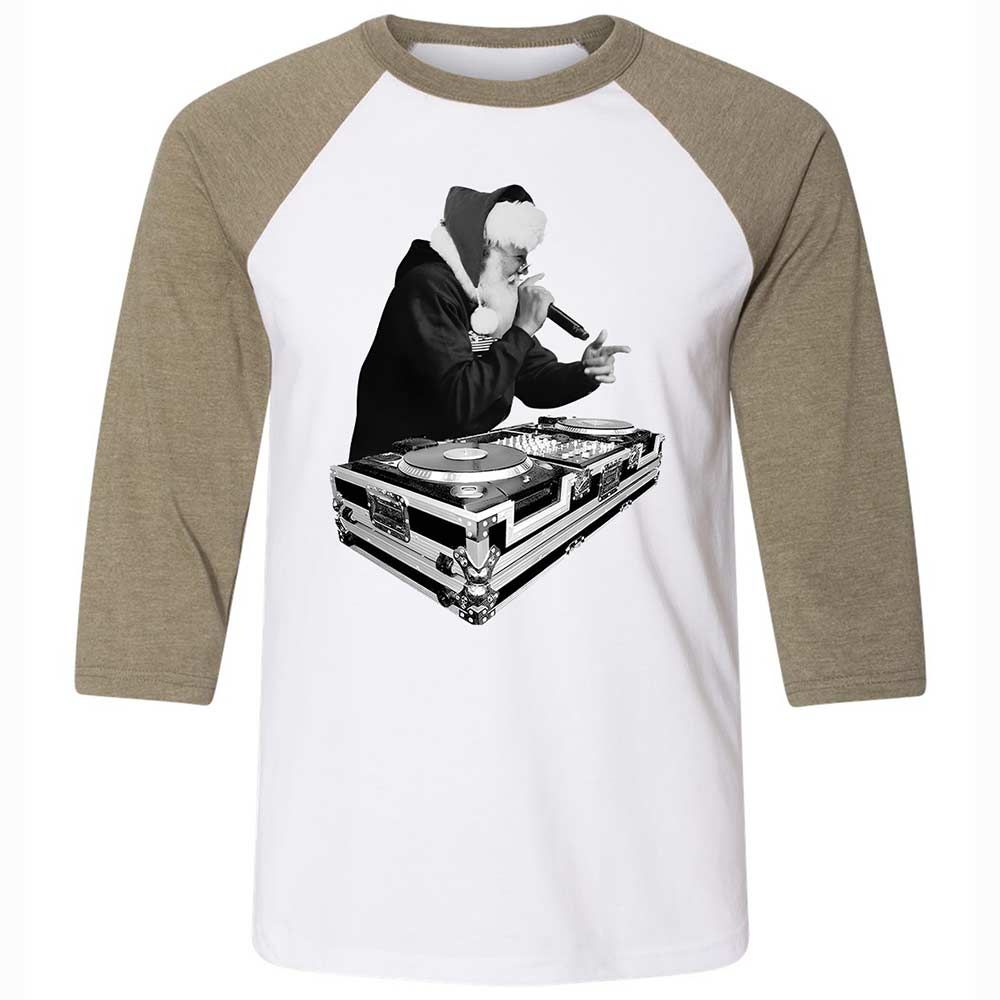 Dj Santa Claus - White/Heather Olive - 4