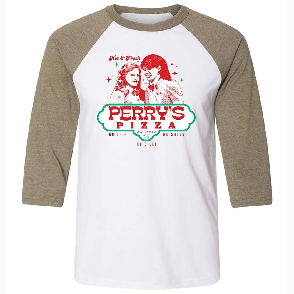 Unisex 3/4 Baseball Tee - 3JKUFFCY - White/Heather Olive - 4