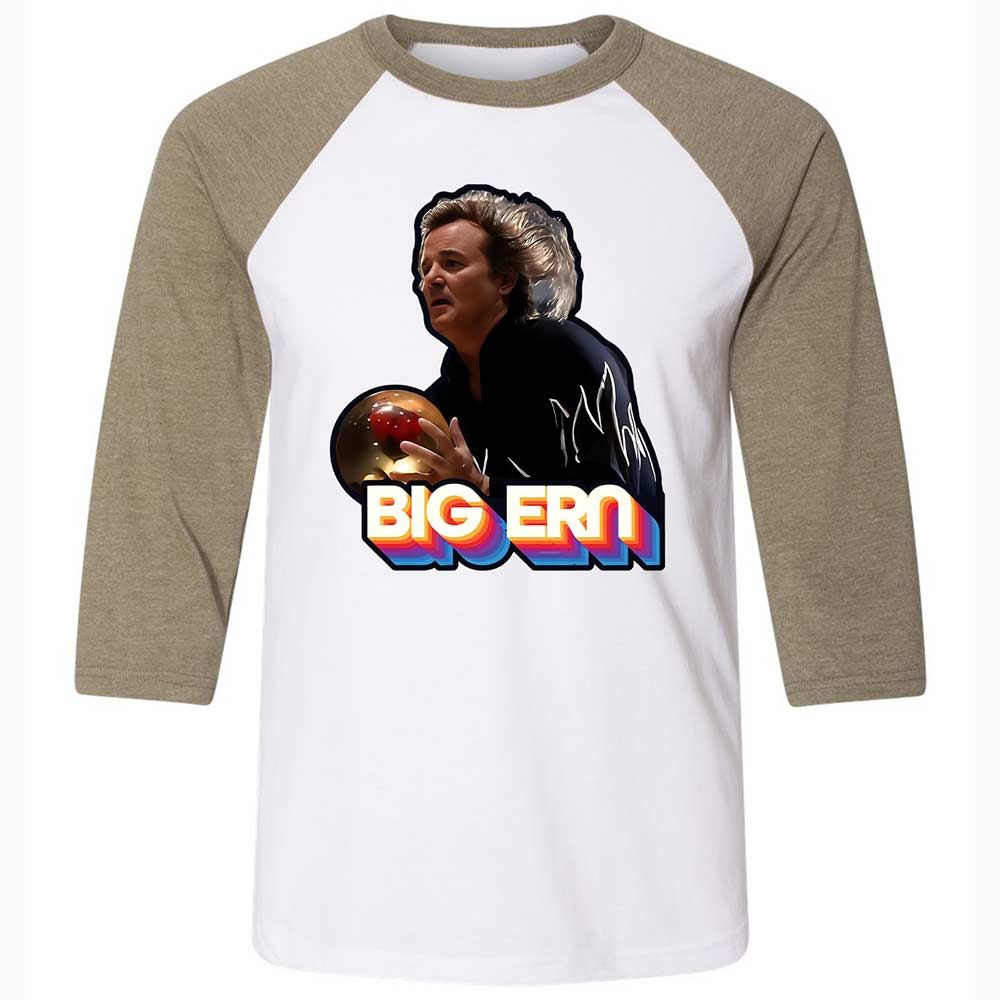 Unisex 3/4 Baseball Tee - 6E7AD22B - White/Heather Olive - 4