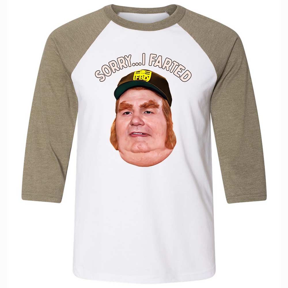 Unisex 3/4 Baseball Tee - KA44TRXA - White/Heather Olive - 4