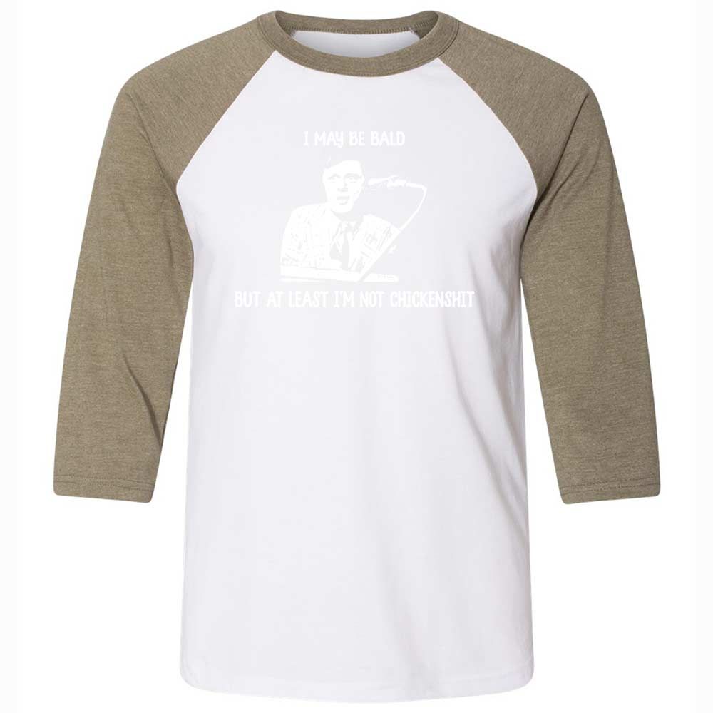Unisex 3/4 Baseball Tee - S728VUK4 - White/Heather Olive - 4